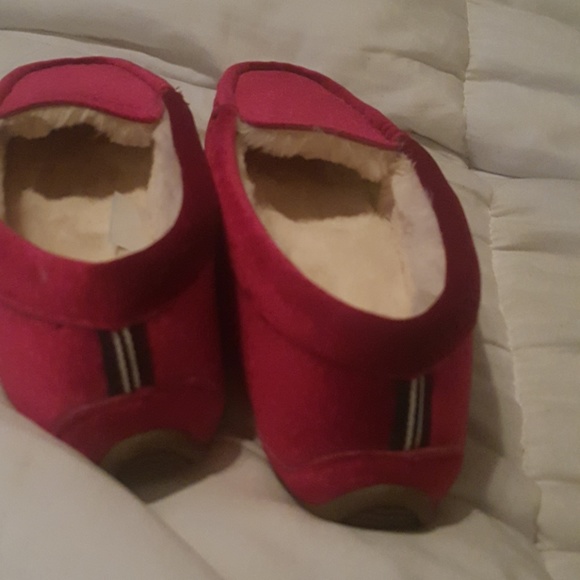 New beautiful burgundy velour Nautica Moccasins 10 - Picture 6 of 6